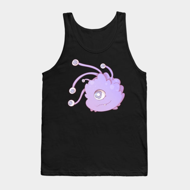 Eye of Beholder (Purple) - Dungeons and Dragons Monster Tank Top by Phoenix-InBlue